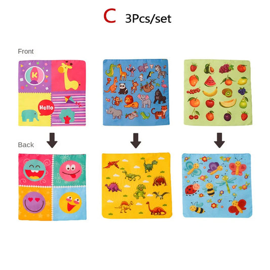 Baby Montessori Toy,Magic Tissue Box,Educational Learning Activity Sensory Toy for Kids Finger Exercising Busy Board Baby Game