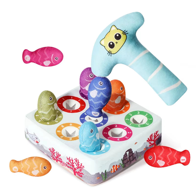 6PCS Cloth Building Blocks Baby Infant Soft Plush Doll Kids Sensory Educational Toys for Children Building Cube Construction Set