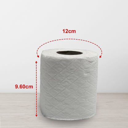 36,72,144,288 2Ply Toilet Rolls Quilted Embossed Paper Luxury Soft Tissue Bulk