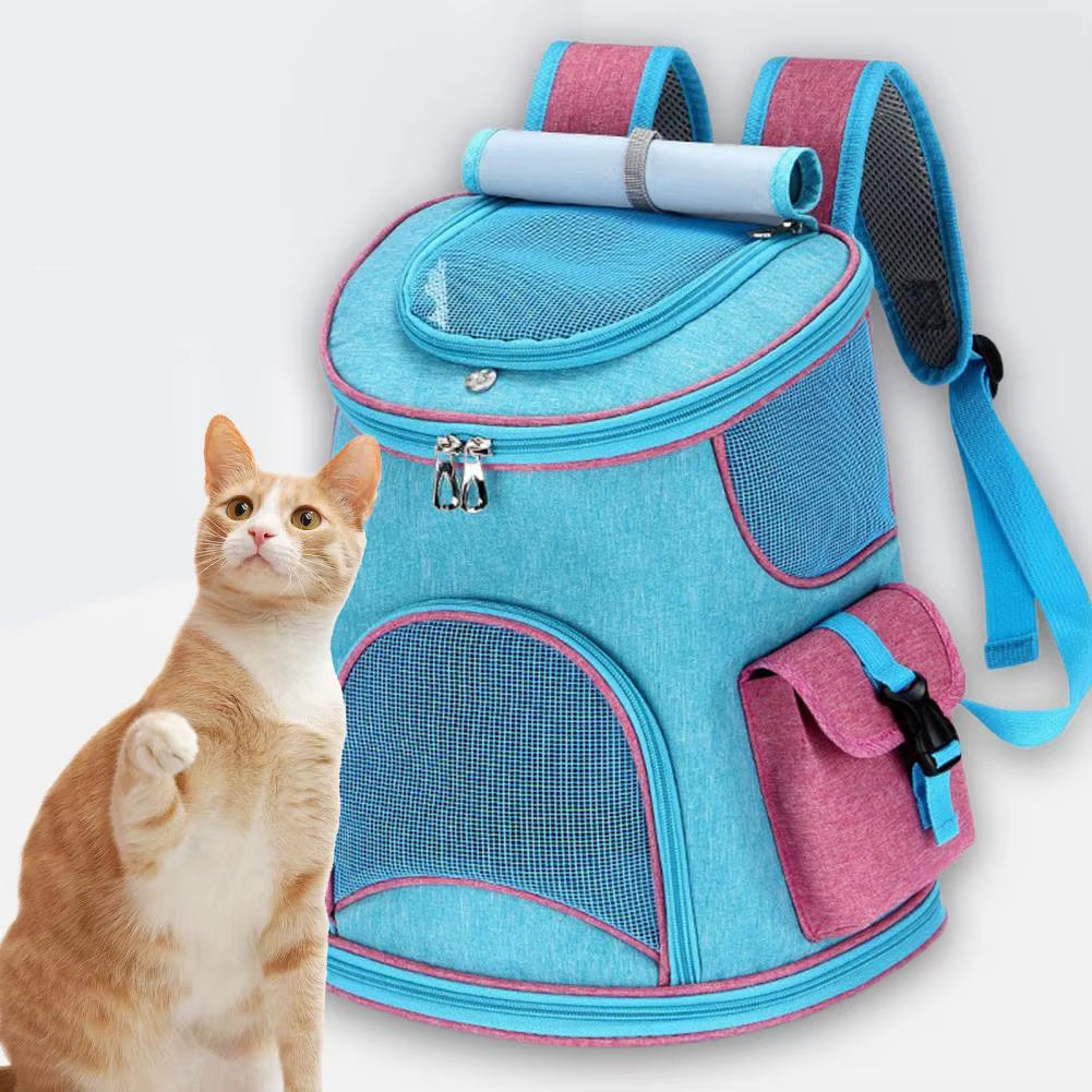 Pet Carrier Stylish Pet Carrier Backpack Outdoor Bag Anti-Scratch Pet Bag