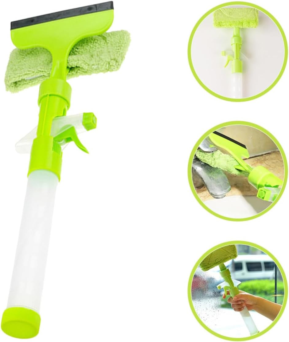 Glass Scraper Brush Window Squeegee Car Wash Kit for Window Screen Cleaning Brush Cleaner Tool