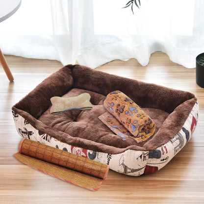 Pet Dog Bed Puppy Cushion Kennel for Cat Puppy plus Size Soft Nest Dog Baskets for Small Large Dog Soft Sofa Animals Pad