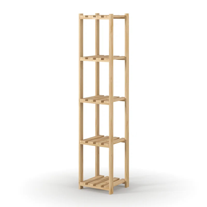 29Cm W Solid Wood Shelving Unit
