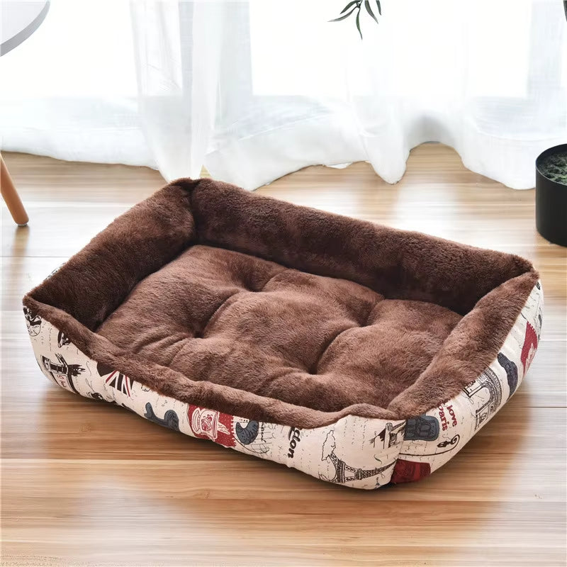 Pet Dog Bed Puppy Cushion Kennel for Cat Puppy plus Size Soft Nest Dog Baskets for Small Large Dog Soft Sofa Animals Pad