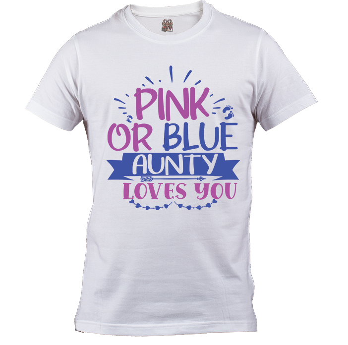 Gender Reveal T-Shirts Aunty