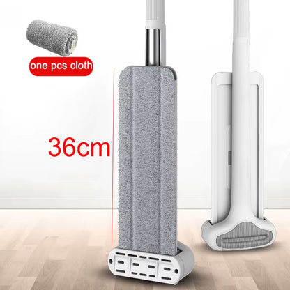 Mmagic Mop for Wash Floor Mop Cleaner Cleaning Flat Spin Mop Bucket Floor House Cleaning Easy Home Cleaning 360°Rotation With