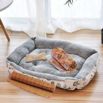 Pet Dog Bed Puppy Cushion Kennel for Cat Puppy plus Size Soft Nest Dog Baskets for Small Large Dog Soft Sofa Animals Pad