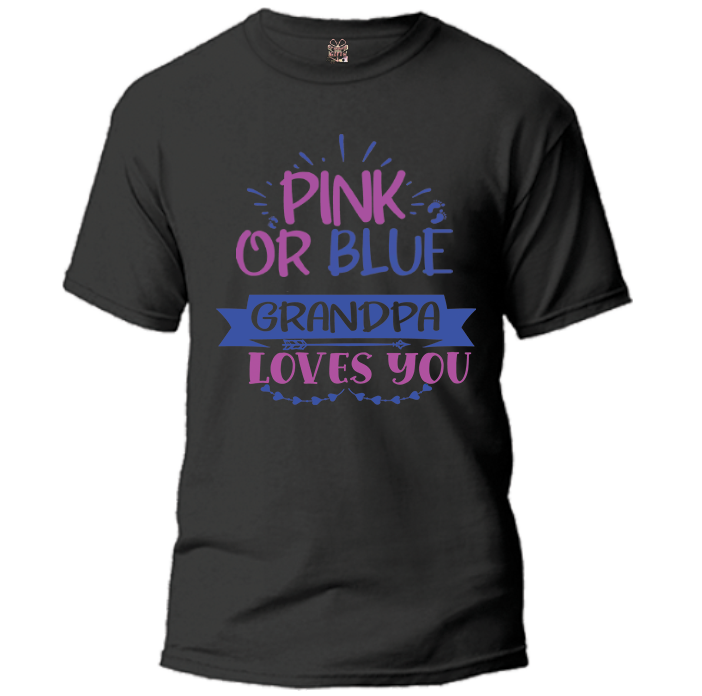 Gender Reveal T-Shirts Grandpa