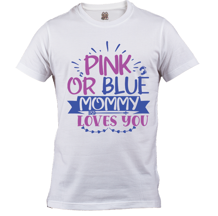 Gender reveal t-shirts Mommy