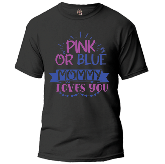 Gender reveal t-shirts Mommy