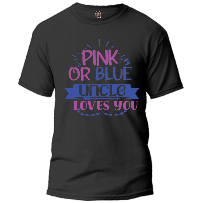 Gender Reveal T-Shirts Uncle