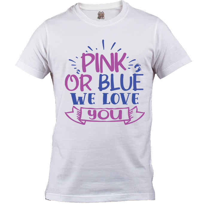 Gender Reveal T-Shirts We all Love you